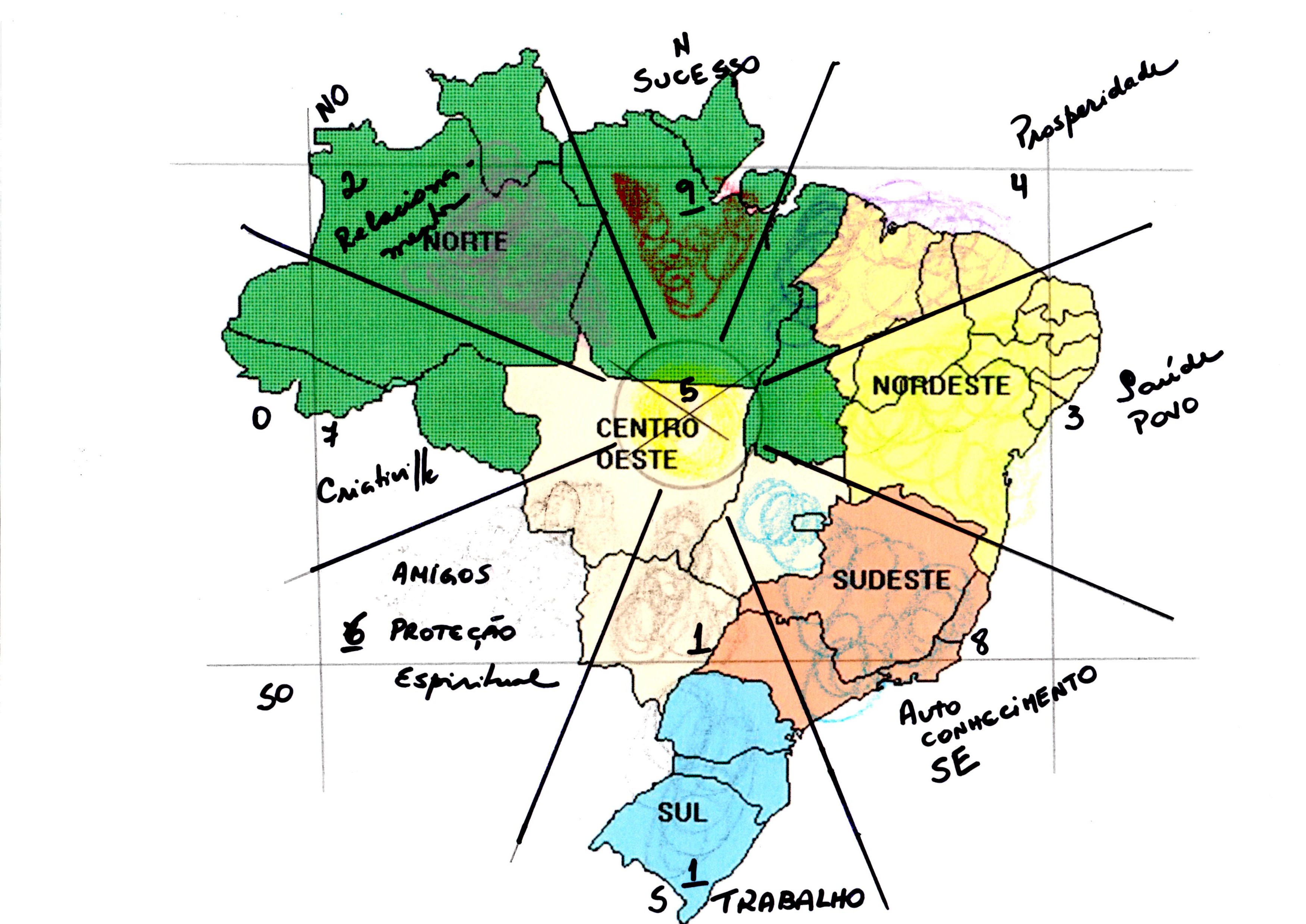 Mapa do Brasil: o que o Feng Shui nos revela?